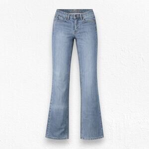 Tommy Hilfiger Y2K Boyfriend Bootcut Jeans Low Rise Light Wash Women 2S 26x30
